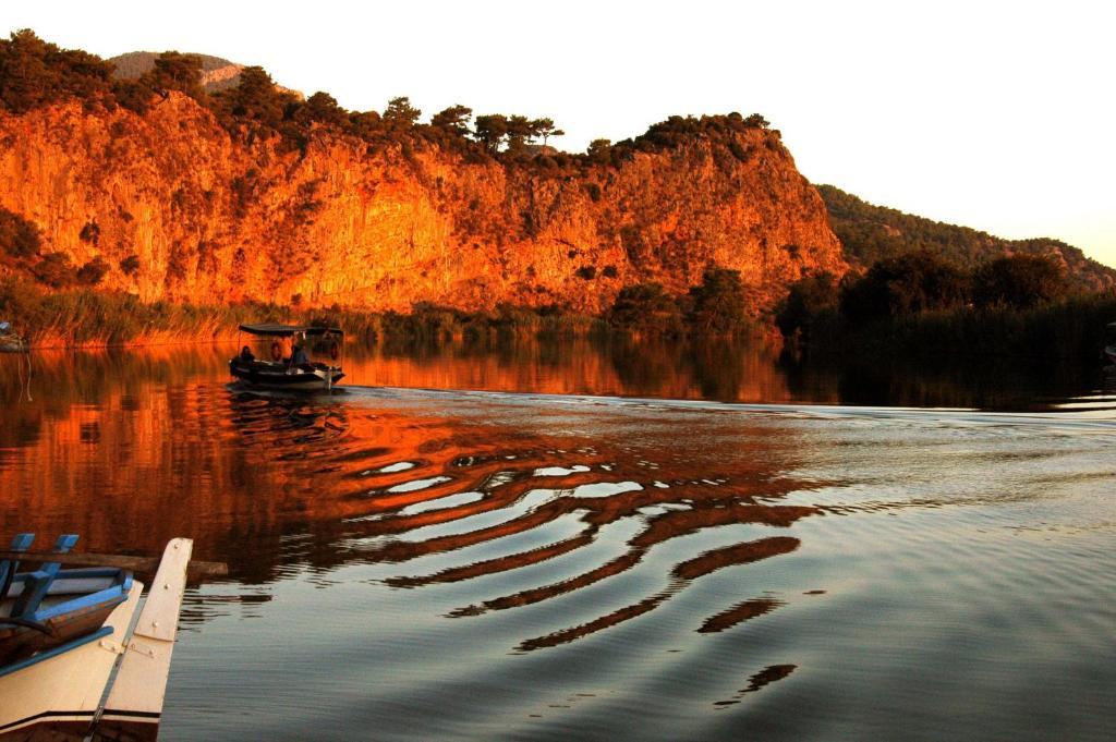 Gurkan Apart Hotel Dalyan Bagian luar foto