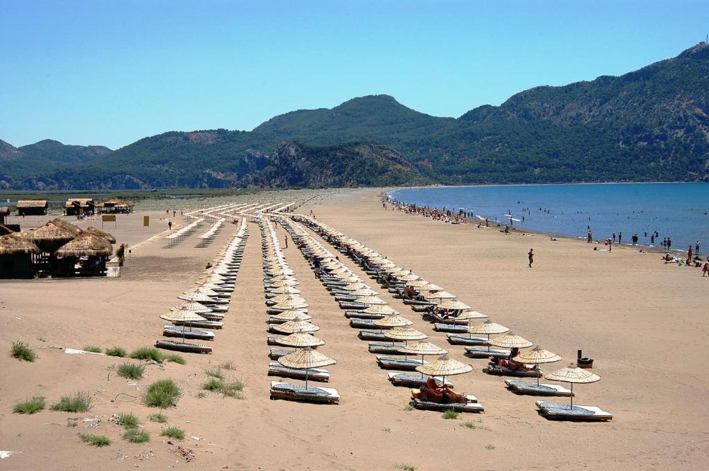 Gurkan Apart Hotel Dalyan Bagian luar foto